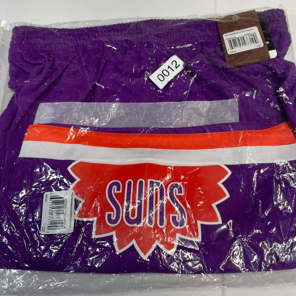 Phoenix Suns 91 Mitchell & Ness NBA Swingman Basketball Shorts - Picture 6 of 9